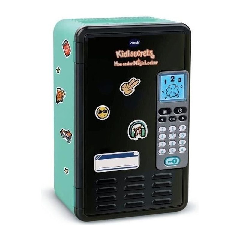 VTECH KIDISECRETS - MON CASIER MAGICLOCKER (BLEU/NOIR)