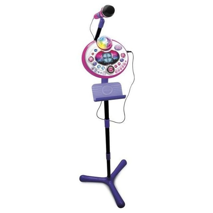 VTECH - Kidi Superstar Lightshow Rose - Micro Karaoké Enfant