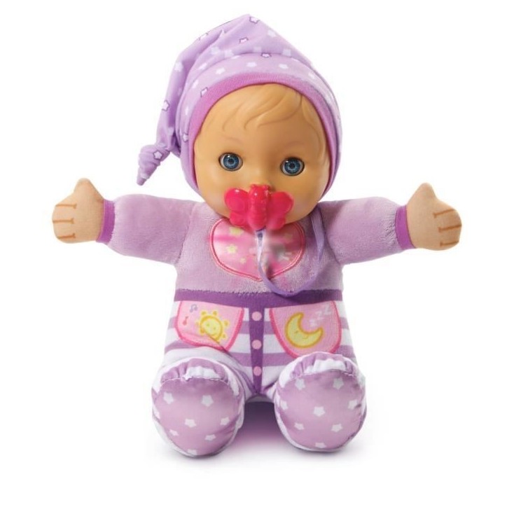 VTECH - Little Love - Mon Bébé a Bercer - Poupée Interactive Rose - Des 12 mois VTECH - Little Love - Mon Bébé a Bercer - Poupée Interactive Rose - Des 12 mois