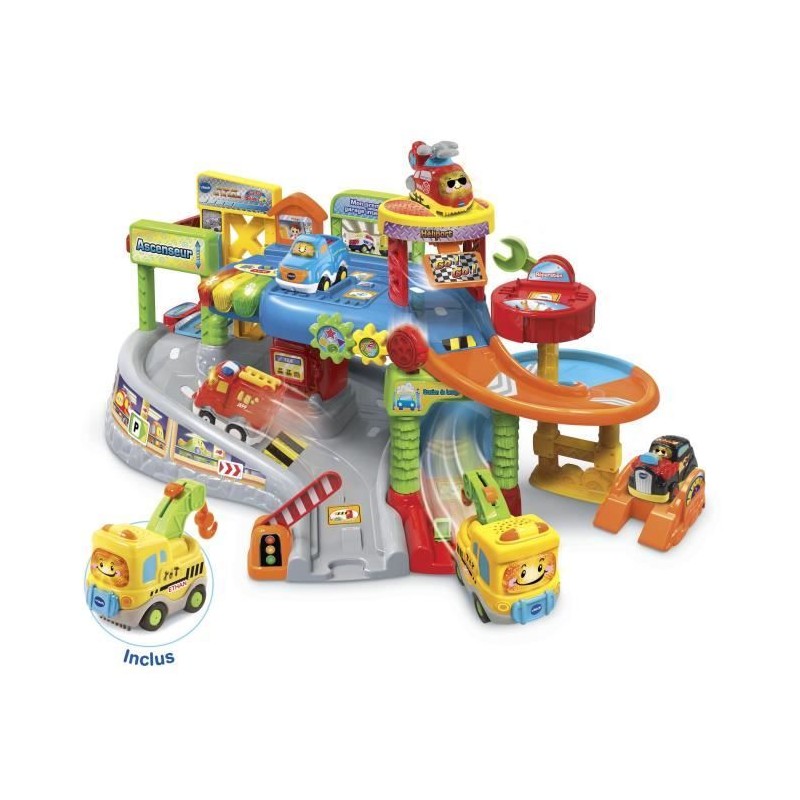 Garage interactif Tut Tut Bolides VTECH - Ethan le pro de la dépanne Garage interactif Tut Tut Bolides VTECH - Ethan le pro de la dépanne