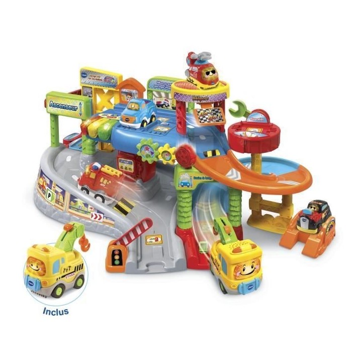 Garage interactif Tut Tut Bolides VTECH - Ethan le pro de la dépanne - Mixte - De 1 a 5 ans