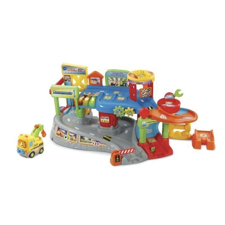 Garage interactif Tut Tut Bolides VTECH - Ethan le pro de la dépanne - Mixte - De 1 a 5 ans