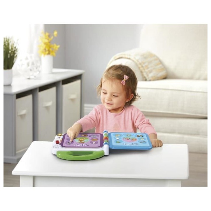 Livre Interactif - VTECH - Mon Imagier Bilingue - 100 Mots - Bébé - 3 Modes de Jeu