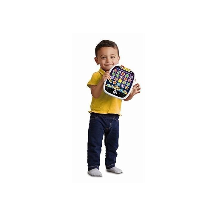 Tablette VTECH BABY Lumi des Découvertes Blanche - Jouet tactile et lumineux pour les tout-petits de 9 a 36 mois