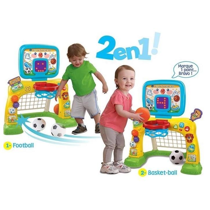 Jeu interactif Bébé Multisport Intéractif - VTECH - Basket/Foot - 12 a 36 mois