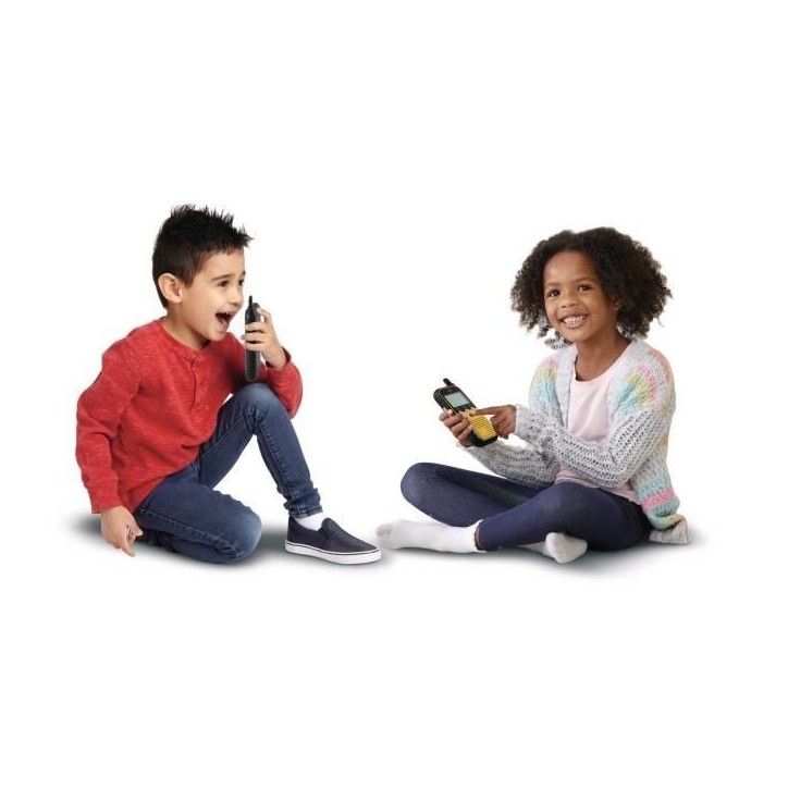 Talkie Walkie VTECH Kidi Talkie - Bleu & Jaune - 6 en 1 pour des heures de jeu et de fun Talkie Walkie VTECH Kidi Talkie - Bleu & Jaune - 6 en 1 pour des heures de jeu et de fun