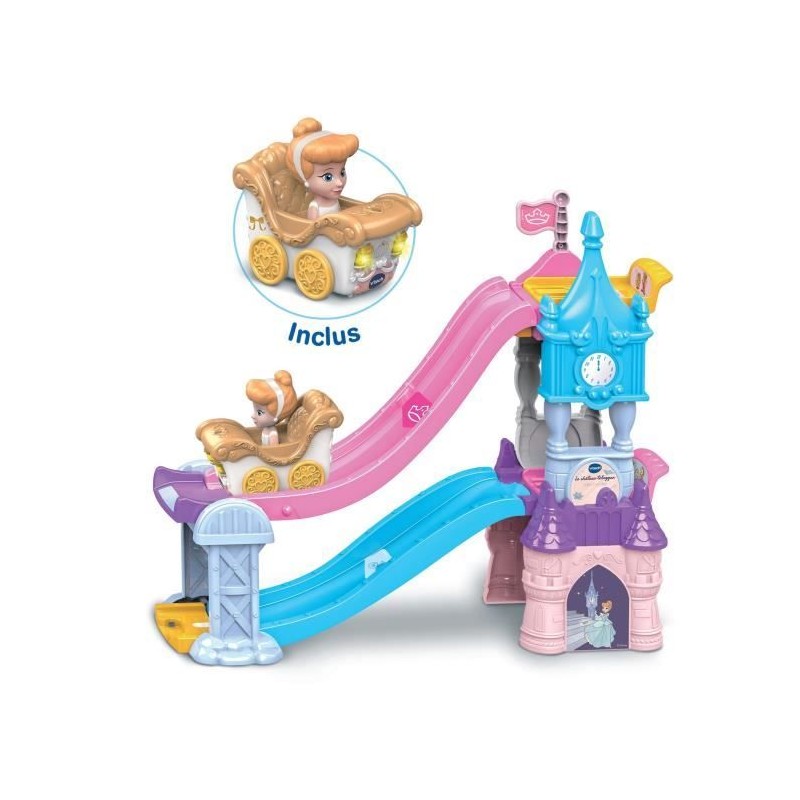 VTECH TUT TUT BOLIDES DISNEY PRINCESSES - CHÂTEAU - TOBOGGAN ENCHANT VTECH TUT TUT BOLIDES DISNEY PRINCESSES - CHÂTEAU - TOBOGGAN ENCHANT