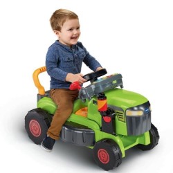 VTECH BABY - SUPER TRACTEUR MAGI TONDEUSE Evolutif 3 en 1 - VERT - Mul