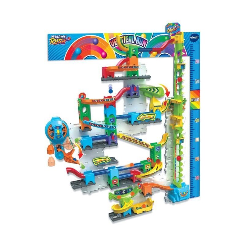 VTECH - MARBLE RUSH - ULTIMATE VERTICAL RUN V100E - Multicolore