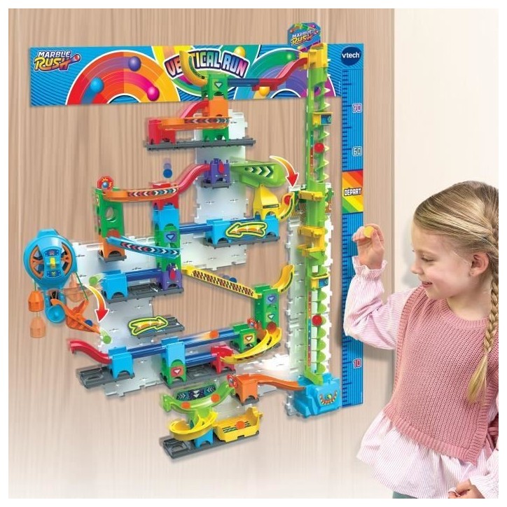 VTECH - MARBLE RUSH - ULTIMATE VERTICAL RUN V100E - Multicolore