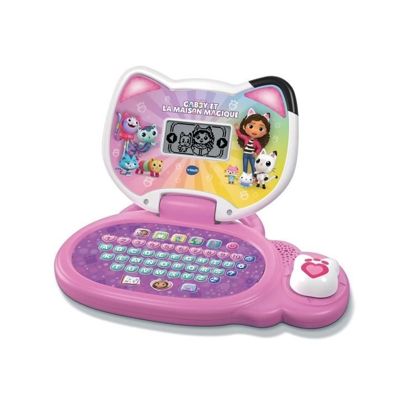 VTECH - GABBY ET LA MAISON MAGIQUE - MON ORDI ÉDUCATIF - Multicolore VTECH - GABBY ET LA MAISON MAGIQUE - MON ORDI ÉDUCATIF - Multicolore