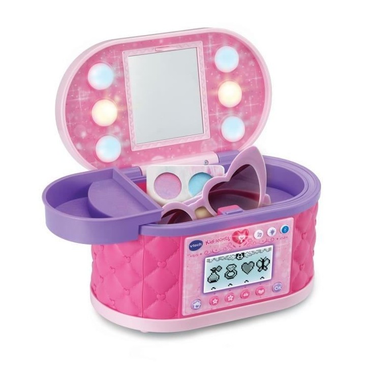 VTECH - KIDISECRETS - MA MALLETTE BEAUTÉ MAGIQUE - Rose