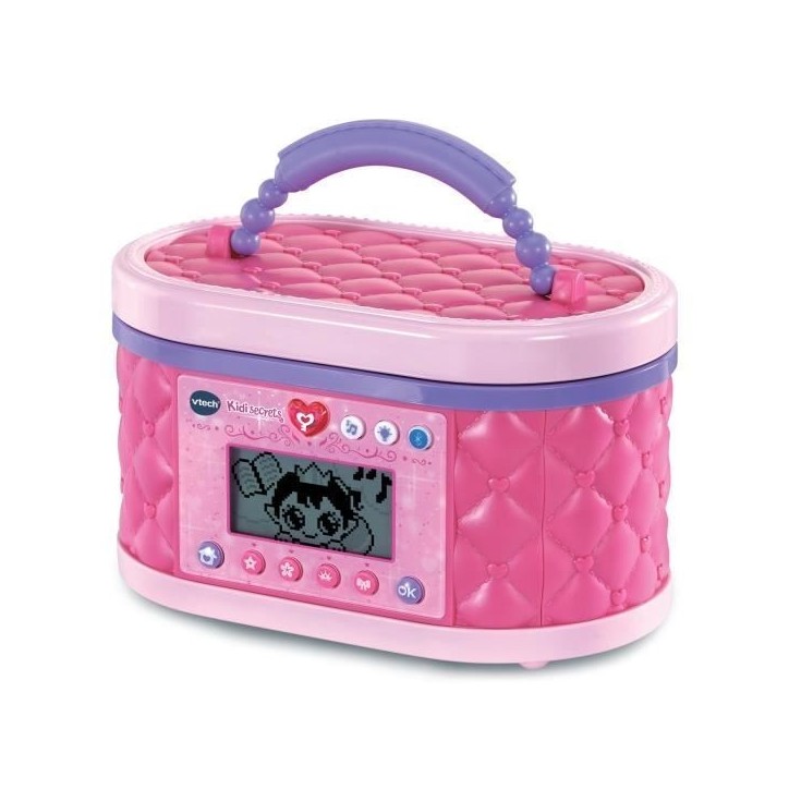 VTECH - KIDISECRETS - MA MALLETTE BEAUTÉ MAGIQUE - Rose
