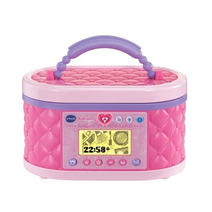 VTECH - KIDISECRETS - MA MALLETTE BEAUTÉ MAGIQUE - Rose