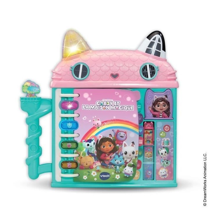 VTECH - GABBY ET LA MAISON MAGIQUE - LA MAISON-LIVRE ÉDUCATIVE - Multicolore