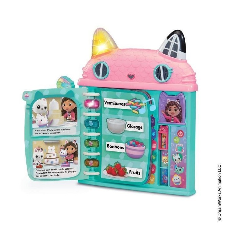 VTECH - GABBY ET LA MAISON MAGIQUE - LA MAISON-LIVRE ÉDUCATIVE - Multicolore