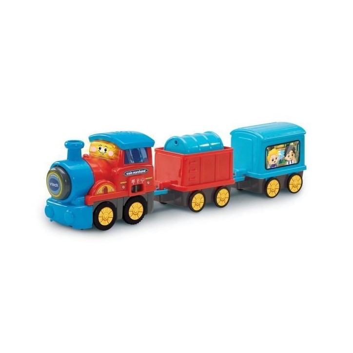 VTECH - TUT TUT BOLIDES - SUPER CIRCUIT TRAIN ÉDUCATIF (ADAM, TRAIN MARCHAND) - Multicolore VTECH - TUT TUT BOLIDES - SUPER CIRCUIT TRAIN ÉDUCATIF (ADAM, TRAIN MARCHAND) - Multicolore
