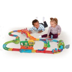 VTECH - TUT TUT BOLIDES - SUPER CIRCUIT TRAIN ÉDUCATIF (ADAM, TRAIN M