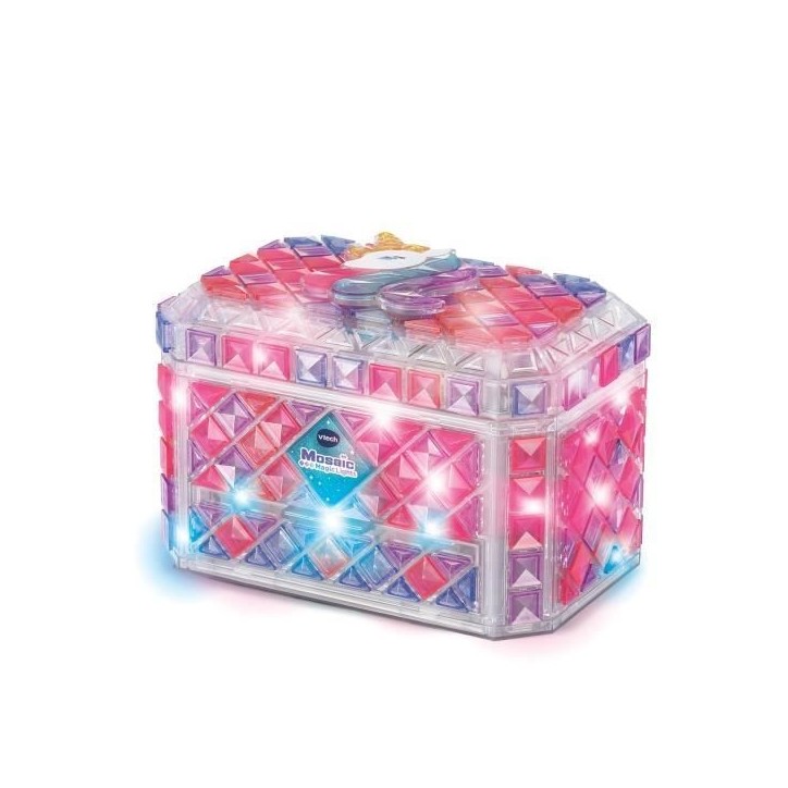 VTECH - MOSAIC MAGIC LIGHTS- BOÎTE a BIJOUX - Multicolore