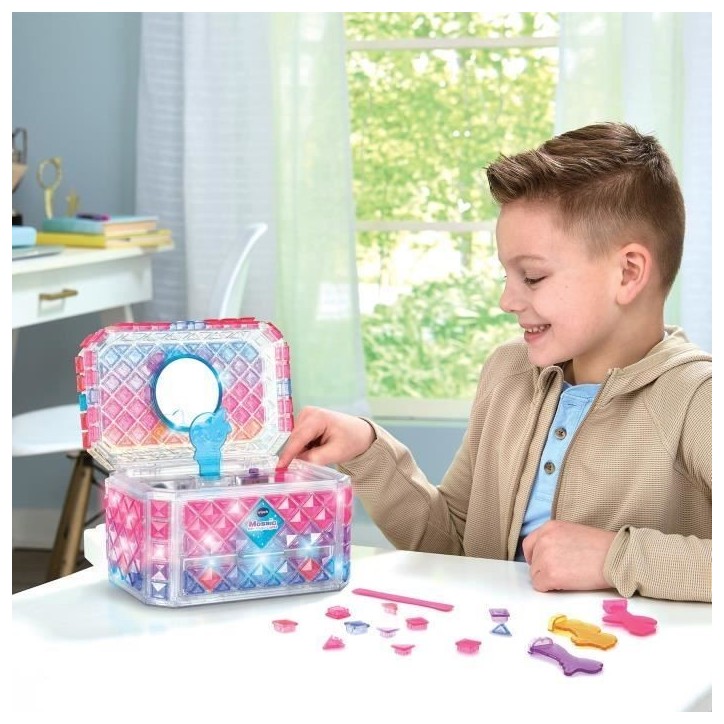 VTECH - MOSAIC MAGIC LIGHTS- BOÎTE a BIJOUX - Multicolore