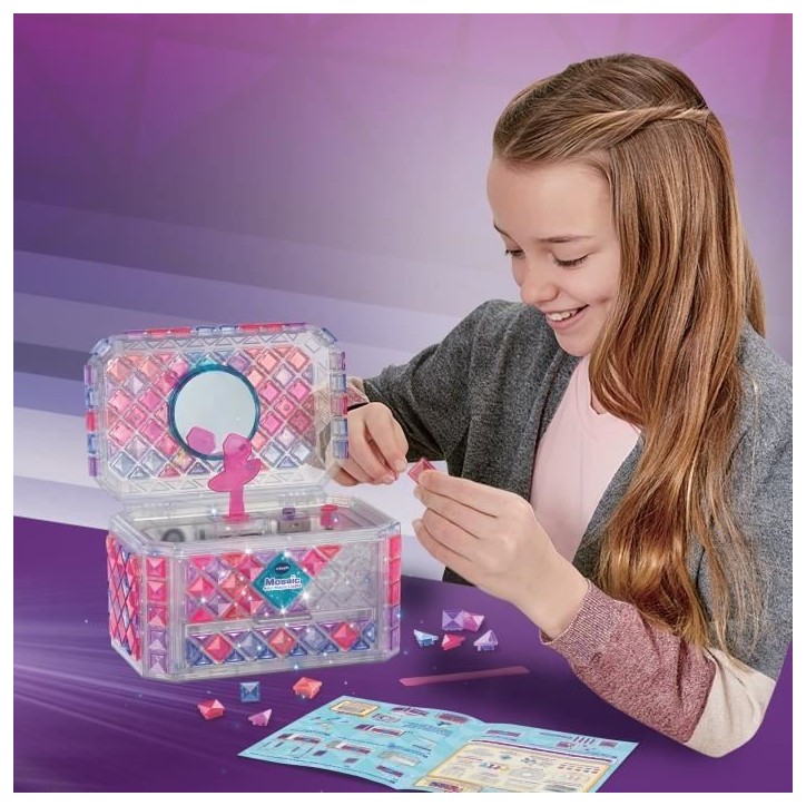 VTECH - MOSAIC MAGIC LIGHTS- BOÎTE a BIJOUX - Multicolore
