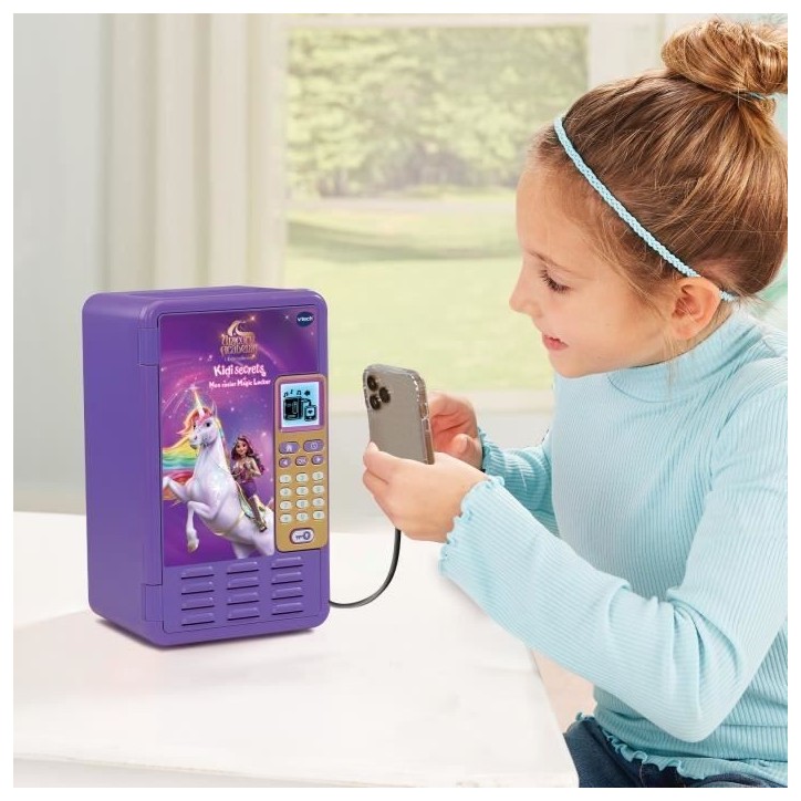 VTECH - L'ÉCOLE DES LICORNES - KIDISECRETS, MON CASIER MAGIC LOCKER - Violet VTECH - L'ÉCOLE DES LICORNES - KIDISECRETS, MON CASIER MAGIC LOCKER - Violet