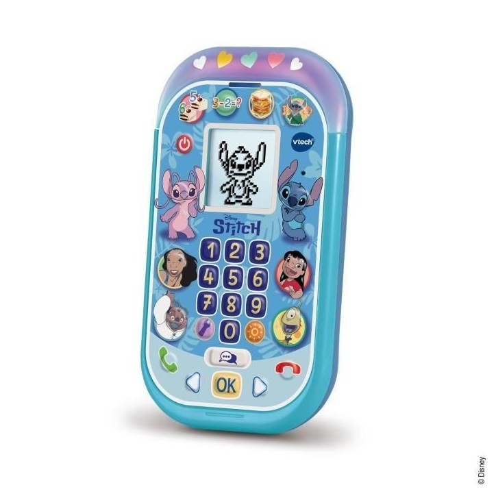 VTECH - STITCH - LE SMARTPHONE ÉDUCATIF - Bleu