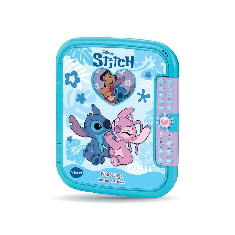 VTECH - STITCH - KIDISECRETS, MON JOURNAL INTIME - Bleu VTECH - STITCH - KIDISECRETS, MON JOURNAL INTIME - Bleu