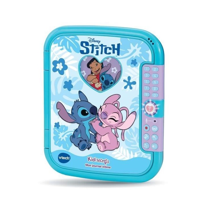 VTECH - STITCH - KIDISECRETS, MON JOURNAL INTIME - Bleu