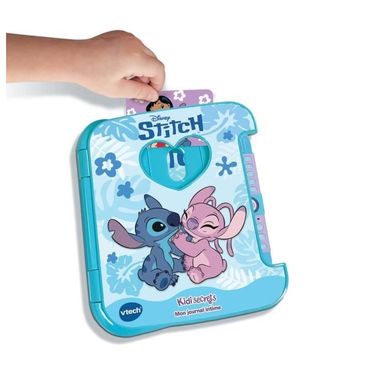 VTECH - STITCH - KIDISECRETS, MON JOURNAL INTIME - Bleu