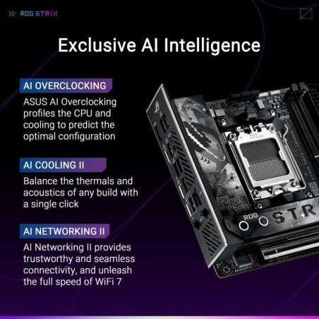 Carte mere - ASUS - STRIX X870-I GAMING WIFI