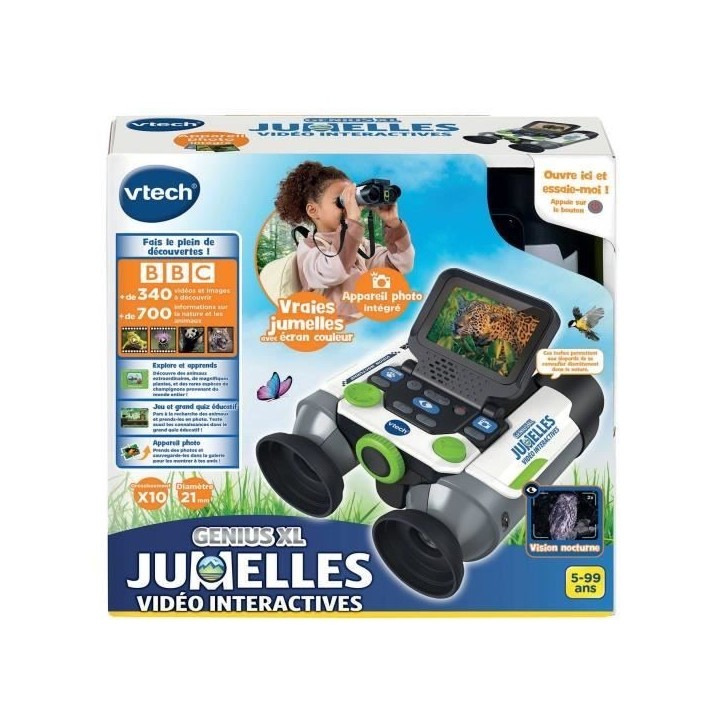 VTECH GENIUS XL - JUMELLES VIDEO INTERACTIVES VTECH GENIUS XL - JUMELLES VIDEO INTERACTIVES