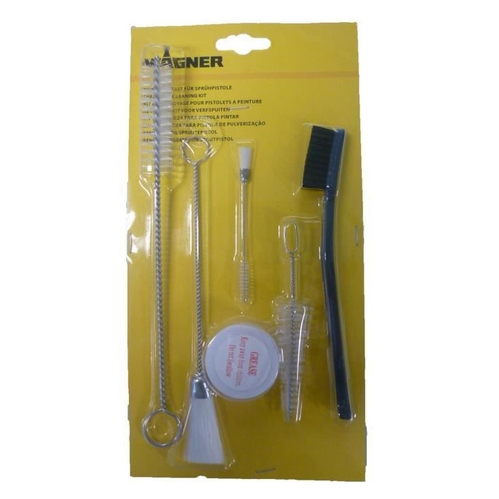 WAGNER Kit de nettoyage pistolet a peinture WAGNER Kit de nettoyage pistolet a peinture