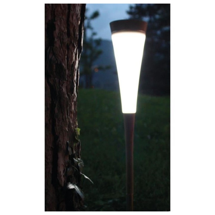 Roseau solaire court - 30 lumens - Blanc Roseau solaire court - 30 lumens - Blanc