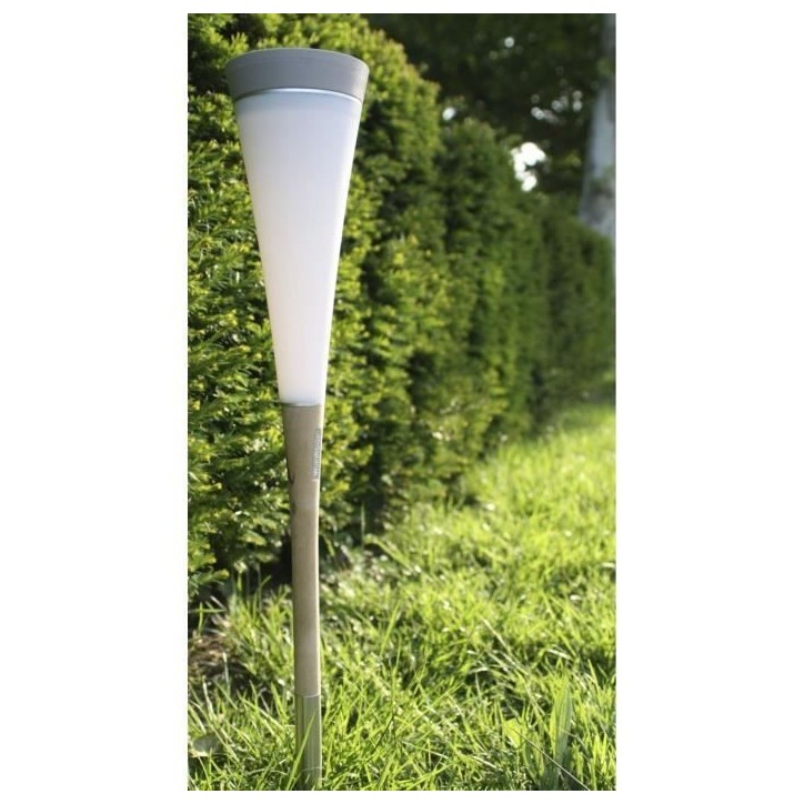 Roseau solaire court - 30 lumens - Blanc Roseau solaire court - 30 lumens - Blanc