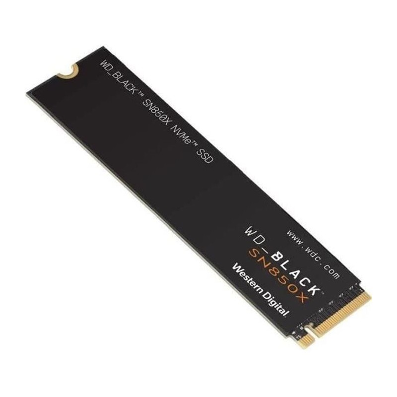WD_BLACK SN850X NVMe SSD WDS100T2X0E - SSD - 1 To - interne - M.2 2280 WD_BLACK SN850X NVMe SSD WDS100T2X0E - SSD - 1 To - interne - M.2 2280