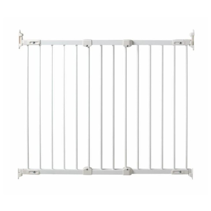 Barriere de sécurité - 72 a 108 cm - WEBABY - NONO - Blanc