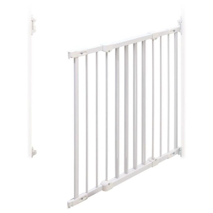 Barriere de sécurité - 72 a 108 cm - WEBABY - NONO - Blanc