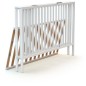 Lit bébé pliant - 60 x 120 cm - WEBABY - FLEX - Blanc
