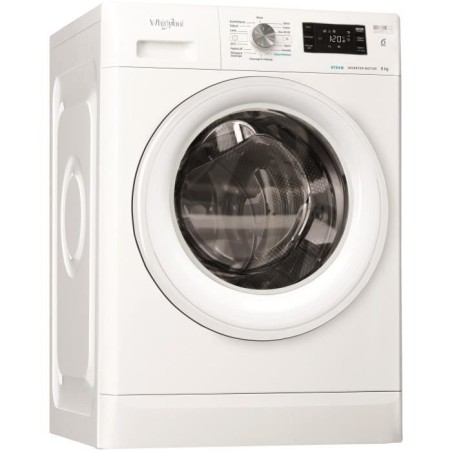 Lave-linge hublot WHIRLPOOL FFBU827VFR FreshCare - 8 kg - Induction -