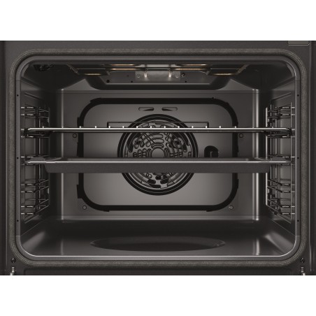 Four encastrable - Pyrolyse + Hydrolyse - Multifonction - WHIRLPOOL - OMR58RU0SX - Inox - Porte froide - 59,5 x 55,1 x 58,3 cm