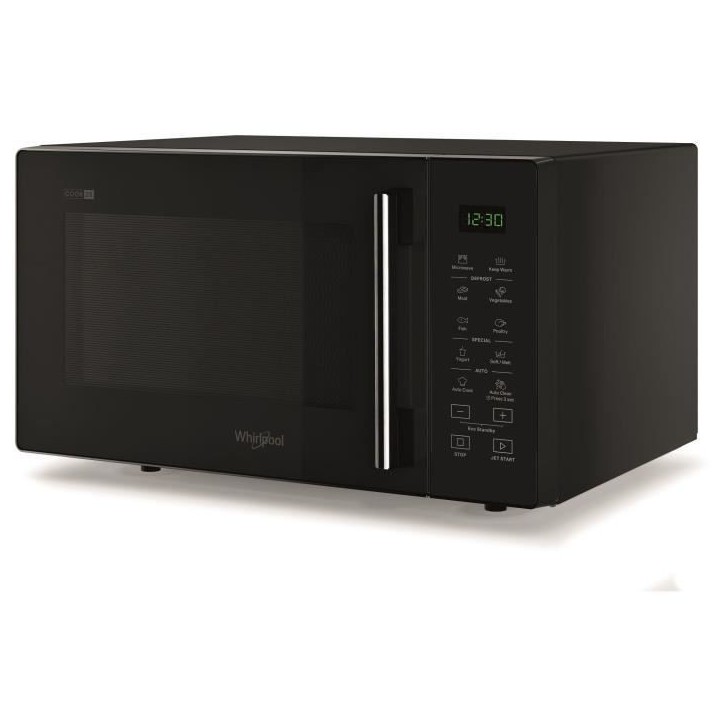 Micro-ondes pose-libre Whirlpool MWP251B - Noir - 25L - 28x48x41 cm