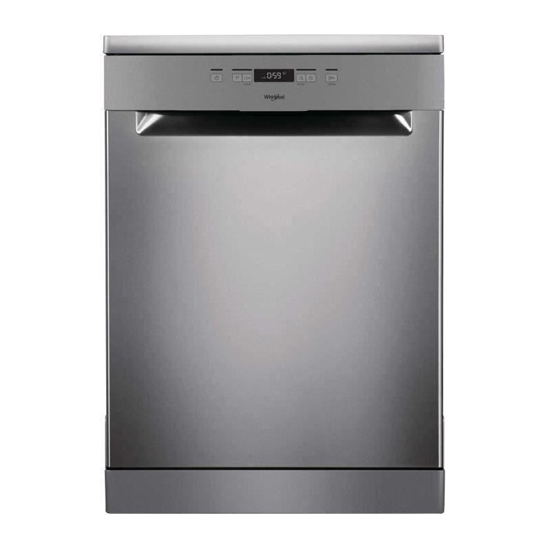 Lave-vaisselle pose libre WHIRLPOOL OWFC3C26X - 14 couverts - Inductio