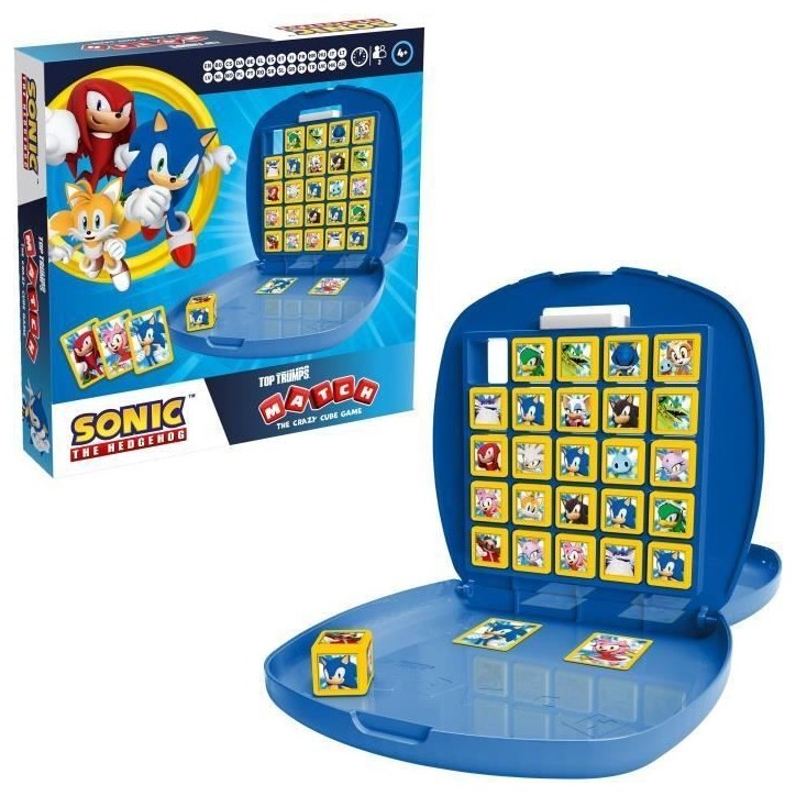 Match - Jeu de société - WINNING MOVES GAMES - Sonic The Hedgehog 2025 Match - Jeu de société - WINNING MOVES GAMES - Sonic The Hedgehog 2025