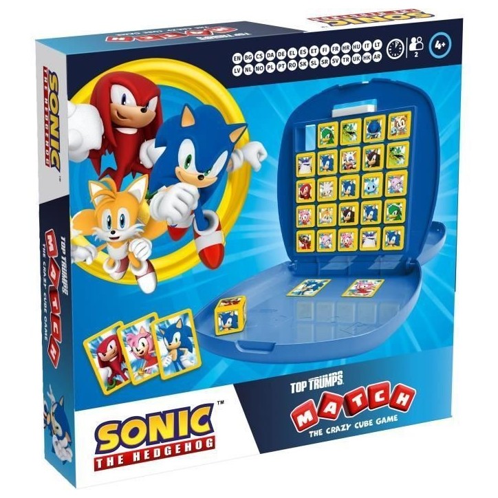 Match - Jeu de société - WINNING MOVES GAMES - Sonic The Hedgehog 2025 Match - Jeu de société - WINNING MOVES GAMES - Sonic The Hedgehog 2025