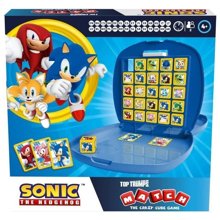 Match - Jeu de société - WINNING MOVES GAMES - Sonic The Hedgehog 2025 Match - Jeu de société - WINNING MOVES GAMES - Sonic The Hedgehog 2025