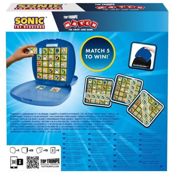 Match - Jeu de société - WINNING MOVES GAMES - Sonic The Hedgehog 2025 Match - Jeu de société - WINNING MOVES GAMES - Sonic The Hedgehog 2025