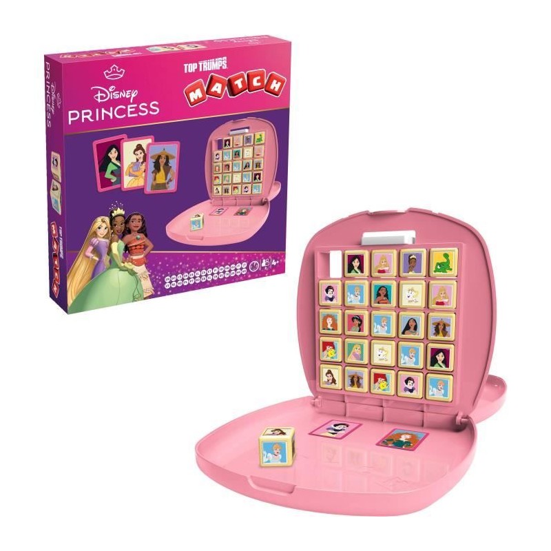 Match - Jeu de société - WINNING MOVES GAMES - Princesses Disney 202