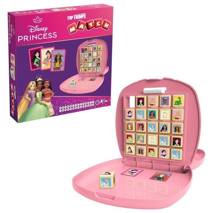 Match - Jeu de société - WINNING MOVES GAMES - Princesses Disney 2025