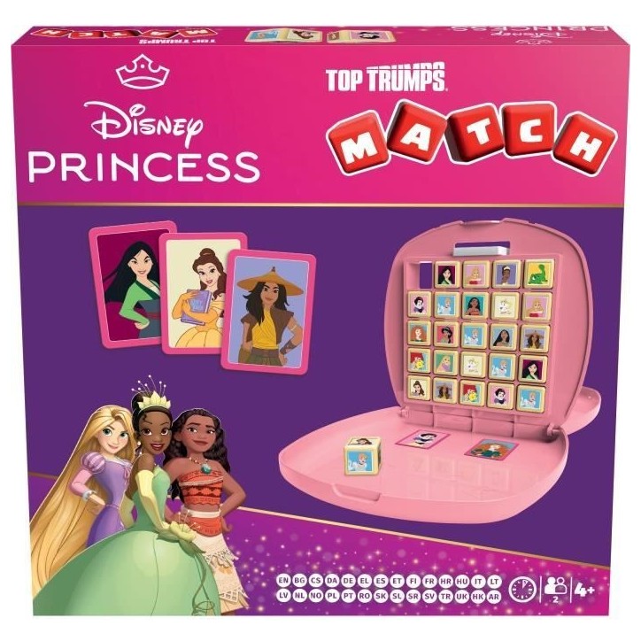 Match - Jeu de société - WINNING MOVES GAMES - Princesses Disney 2025